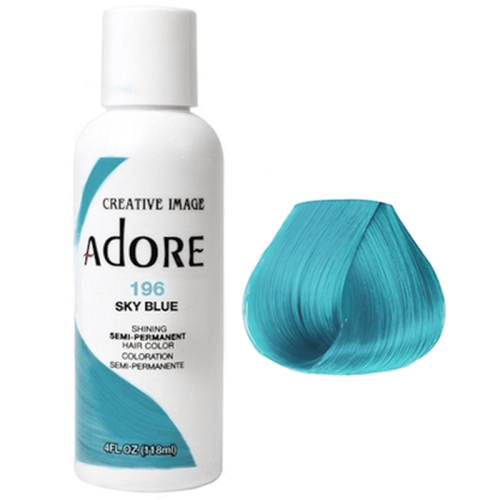 Adore Semi Permanent Hair Colour - 196 Sky Blue