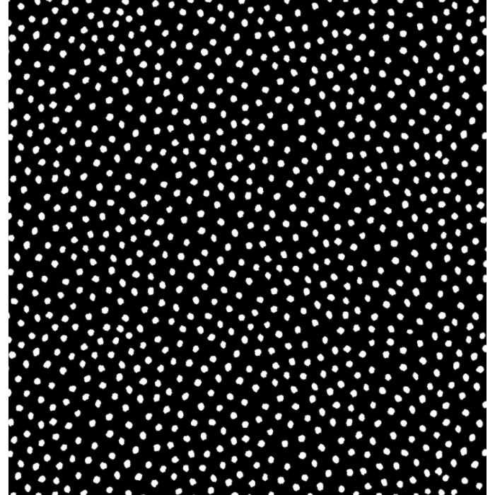 Louvelle Chloe Eye Mask - French Navy Polka Dot
