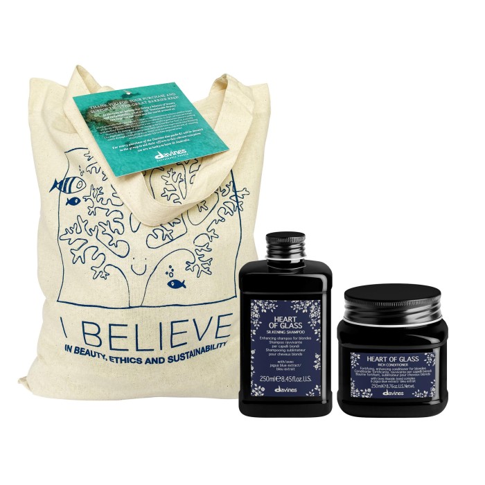 Davines Heart Of Glass Shampoo & Conditioner Duo