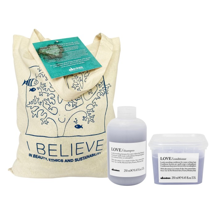 Davines LOVE Smooth Shampoo & Conditioner Duo