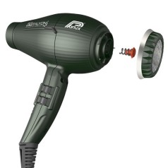 DigitAlyon Hair Dryer with Diffuser in Anthracite 