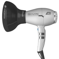 DigitAlyon Hair Dryer And Diffuser in Silver 