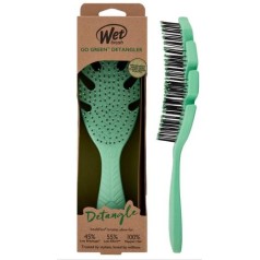Go Green Bio-Degradable Detangler Brush Green