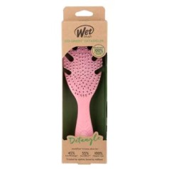 Go Green Bio-Degradable Detangler Brush Pink