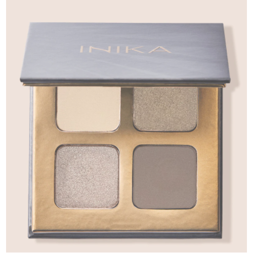 INIKA Organic Quad Eyeshadow Palette - Wind