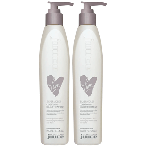 Juuce Love Conditioning Colour Treatment Duo - Silver Violet