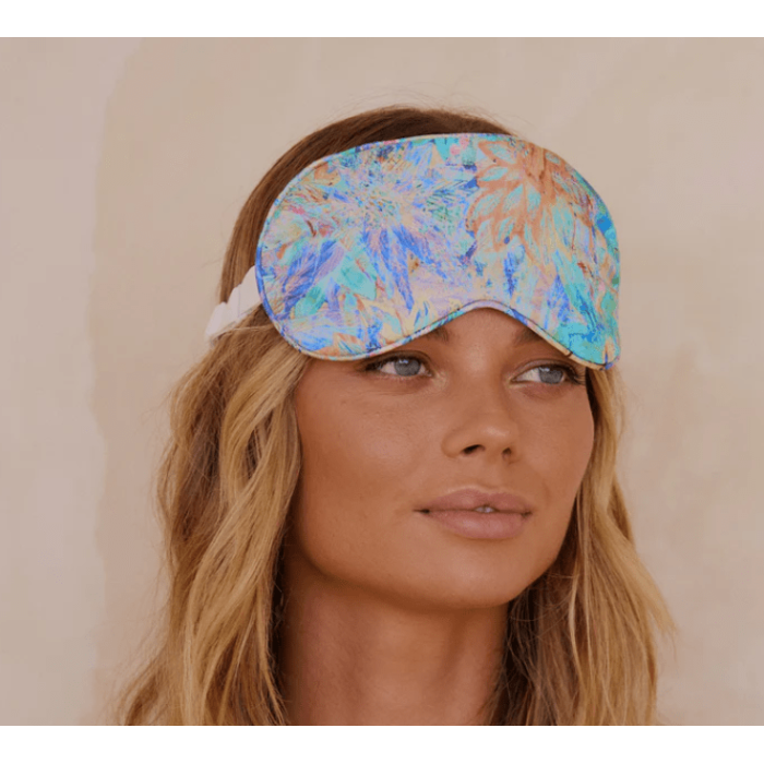 Louvelle Chloe Eye Mask - Artsy Floral