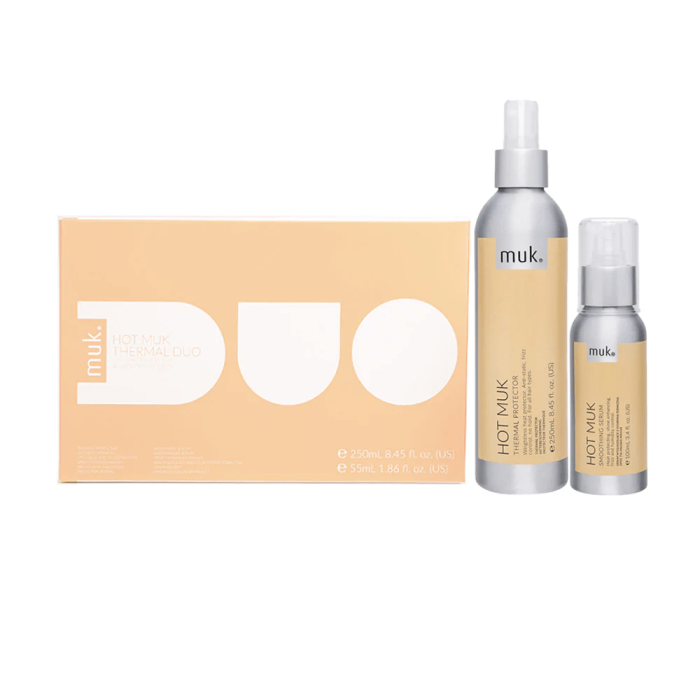 Muk Hot Muk Thermal Protector & Hot Smoothing Serum Duo Muk Hot Muk Thermal Protector & Hot Smoothing Serum Duo