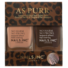 As Purr Leopard Nail Polish Duo 2 x 14ml