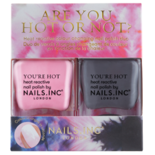 Nails inc Are You Hot or Not? Colour Changing Nail Polish Duo