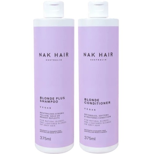 NAK Blonde Plus Shampoo & Conditioner Duo
