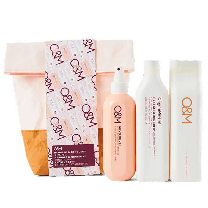 O&M Original Mineral Hydrate & Conquer Trio Pack