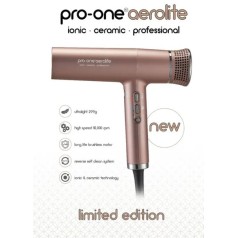 Aerolite Hairdryer in Gold 