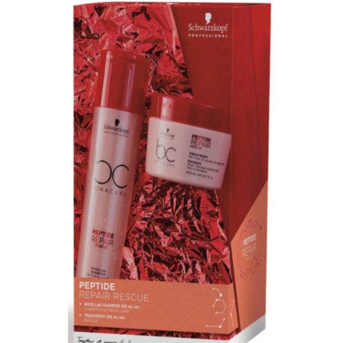 Schwarzkopf Professional Peptide Repair Rescue Shampoo & Treatment Duo