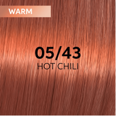 Shinefinity Zero Lift Glaze (Demi-Permanent) 05/43 Hot Chili (Light Brown Red Gold)
