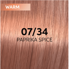 Shinefinity Zero Lift Glaze (Demi-Permanent) 07/34 Paprika Spice (Medium Blonde Gold Red)