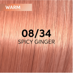 Shinefinity Zero Lift Glaze (Demi-Permanent) 08/34 Spicy Ginger (Light Blonde Gold Red)