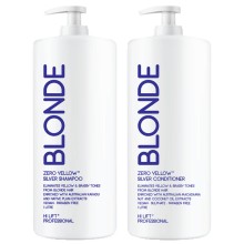 Blonde Zero Yellow Silver 1 Litre Shampoo & Conditioner Duo