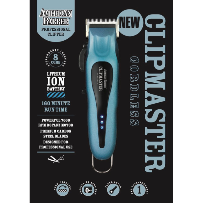 American Barber Clipmaster Cordless Clipper