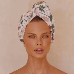 RIVA Hair Towel Wrap - Vintage Vacation 