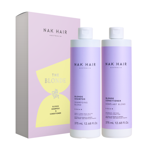 NAK Blonde Shampoo & Conditioner Duo