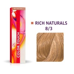 Color Touch Oxidising-Semi (Demi-Permanent) Hair Colour 60ml 8/3 Light Blonde Gold