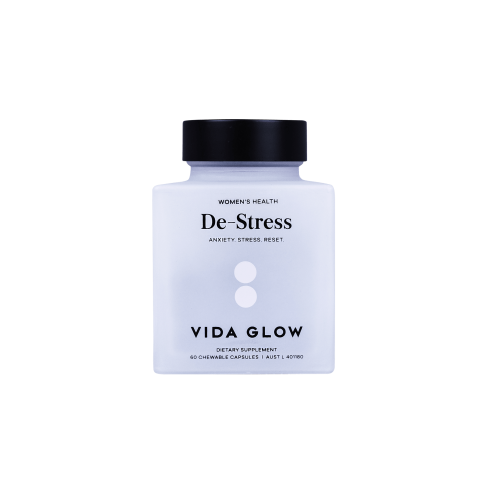 Vida Glow Women's Health De-Stress Dietary Supplements 