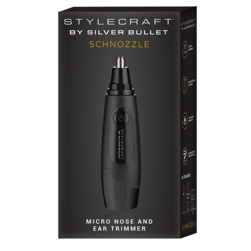 Silver Bullet StyleCraft by Silver Bullet Schnozzle Hair Trimmer