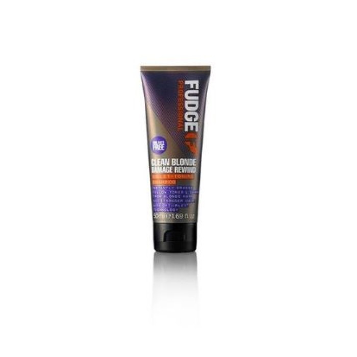 Fudge Clean Blonde Damage Rewind Violet Shampoo 50ml