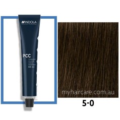PCC Permanent Color Creme 60ml 5-0 Light Brown Natural