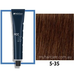 PCC Permanent Color Creme 60ml 5-35 Light Brown Gold Mahogany
