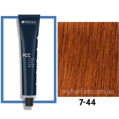 PCC Permanent Color Creme 60ml 7-44 Medium Blonde Intense Copper