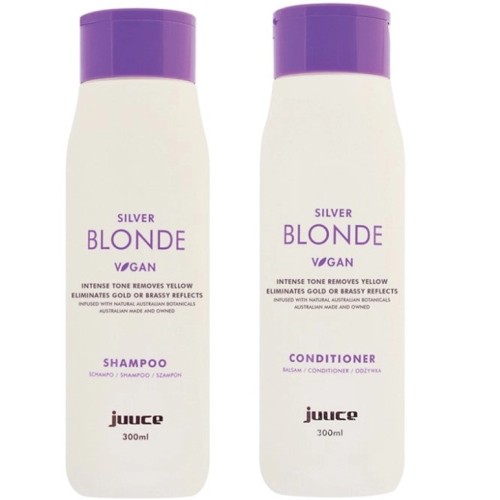 Juuce Silver Blonde Shampoo & Conditioner Duo