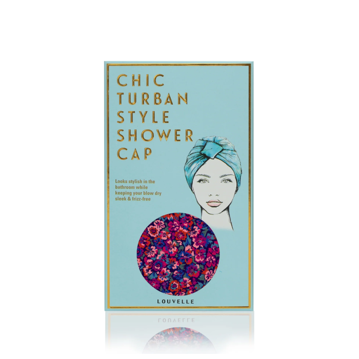 Louvelle Amelie Shower Cap in Secret Garden