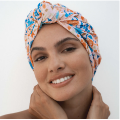 Dahlia shower cap in Yacht Vibes 