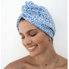 Louvelle RIVA Hair Towel Wrap - Mediterranean Sun