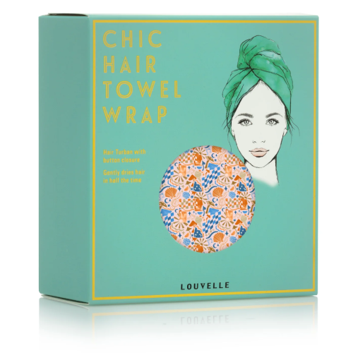 Louvelle RIVA Hair Towel Wrap - Yacht Vibes
