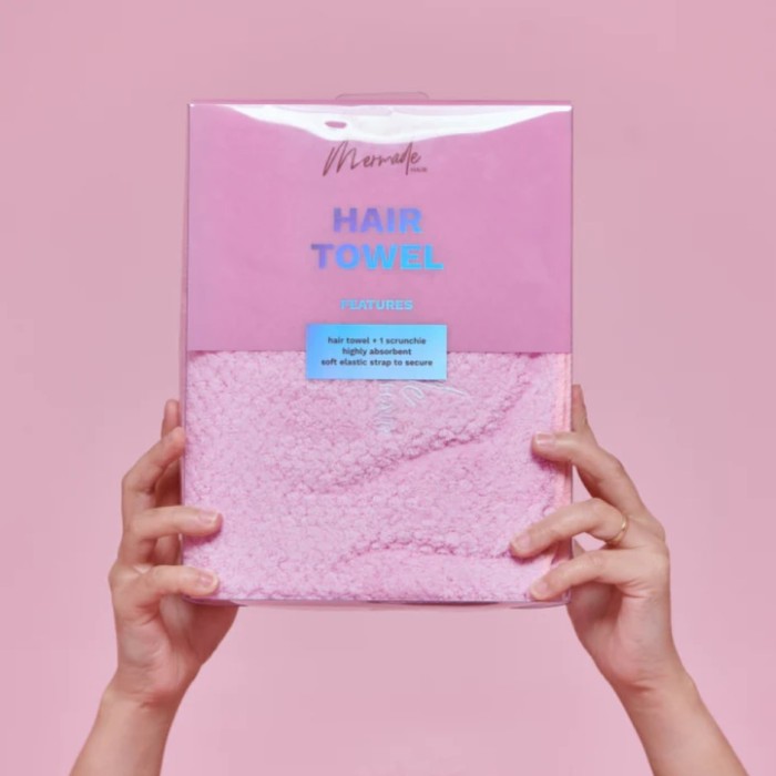 Mermade Hair Hair Towel + Scrunchie Set