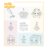 Milkshake Colour Whipped Cream - Light Red