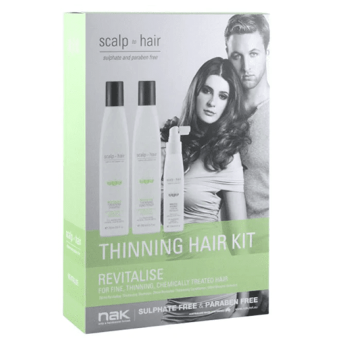 NAK Scalp To Hair Revitalise Thinning Kit with Mineral Defence