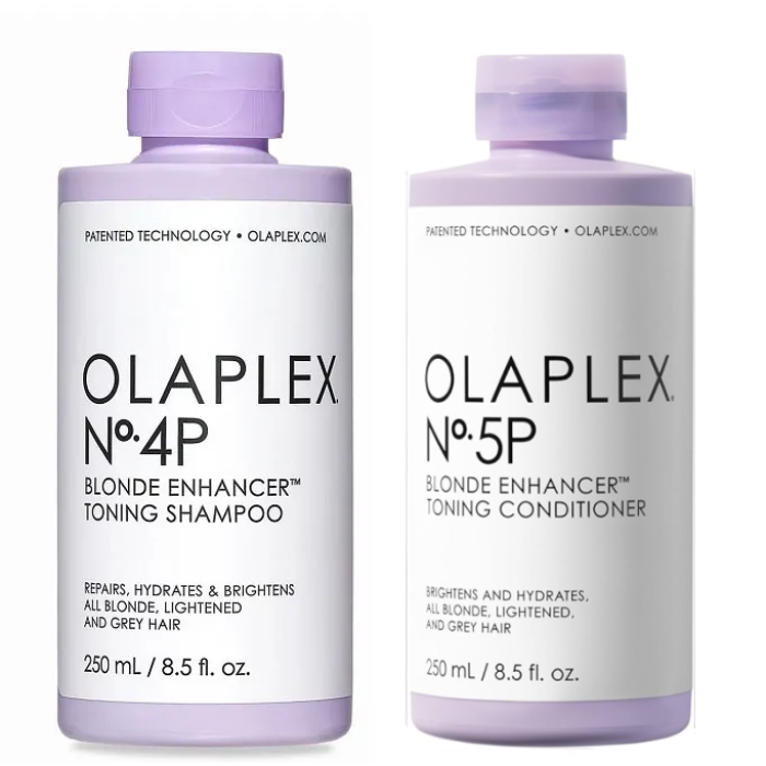 Olaplex No.4P Blonde Enhancer Toning Shampoo & Conditioner Duo Olaplex No.4P Blonde Enhancer Toning Shampoo & Conditioner Duo
