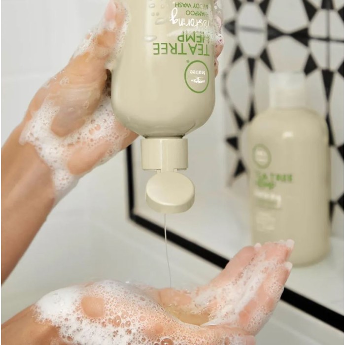 Paul Mitchell Tea Tree Hemp Restoring Shampoo and Body Wash