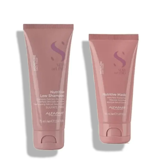 Alfaparf Semi Di Lino Shampoo & Mask Mini Duo