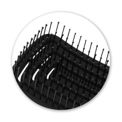 Black Velvet Detangle Vent Hair Brush 