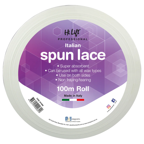 Hi Lift Italian Spun Lace 100m Roll