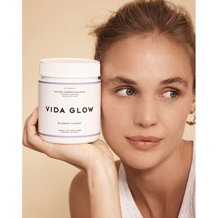 Vida Glow Natural Marine Collagen Powder - Original