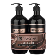 Marula Oil Shampoo 1 Litre Duo