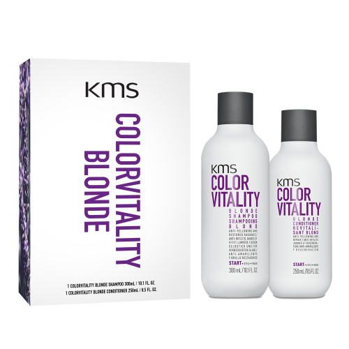 KMS Color Vitality Blonde Shampoo & Conditioner Duo