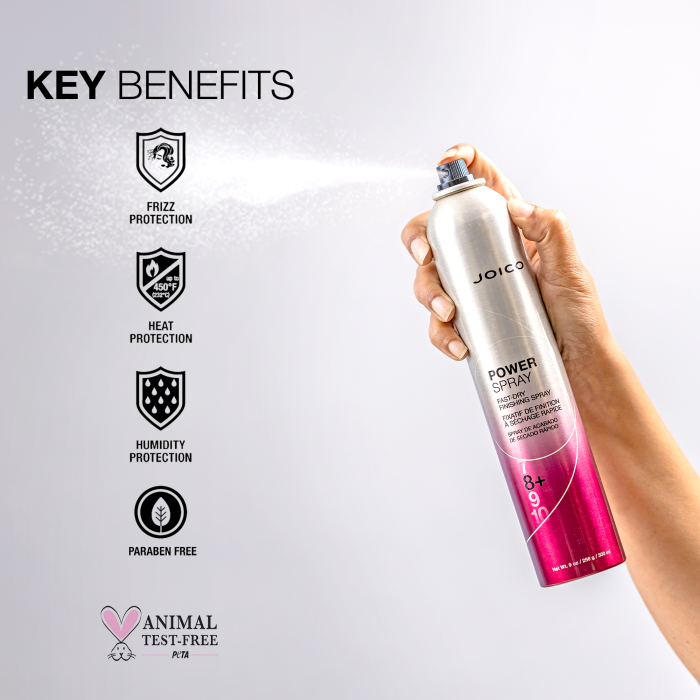 Joico Power Spray 8+ Fast-Dry Finishing Spray Mini 