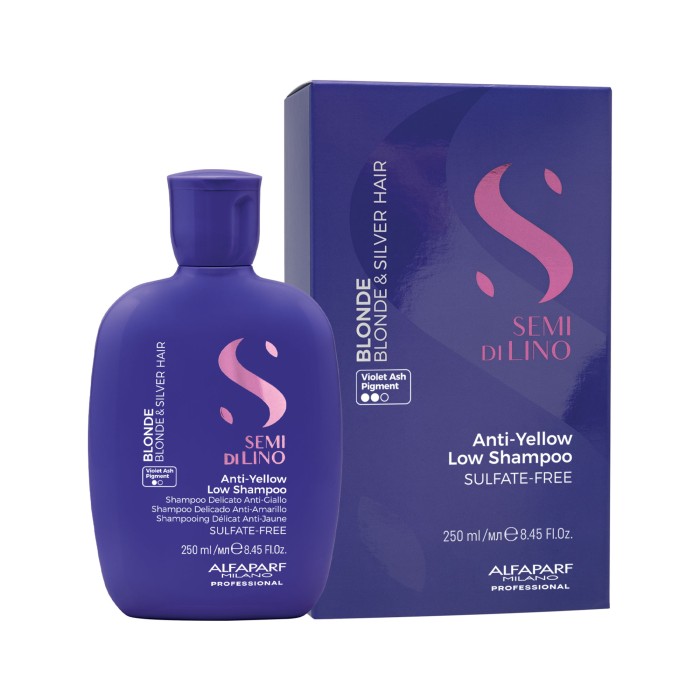 Alfaparf Semi Di Lino Blonde Anti-Yellow Low Shampoo